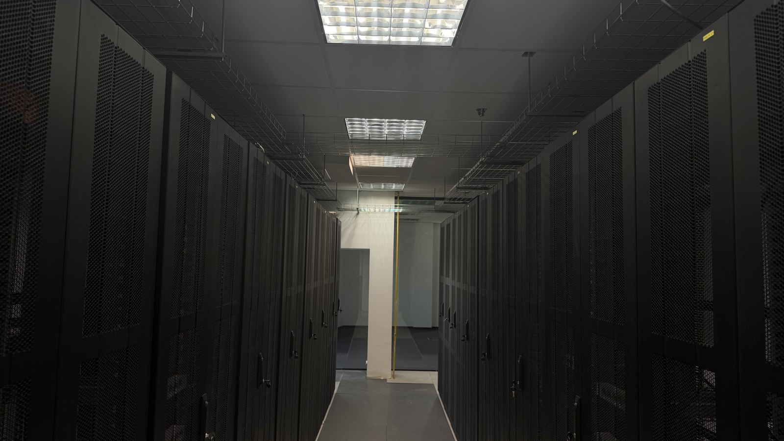 Racks in the data center white space